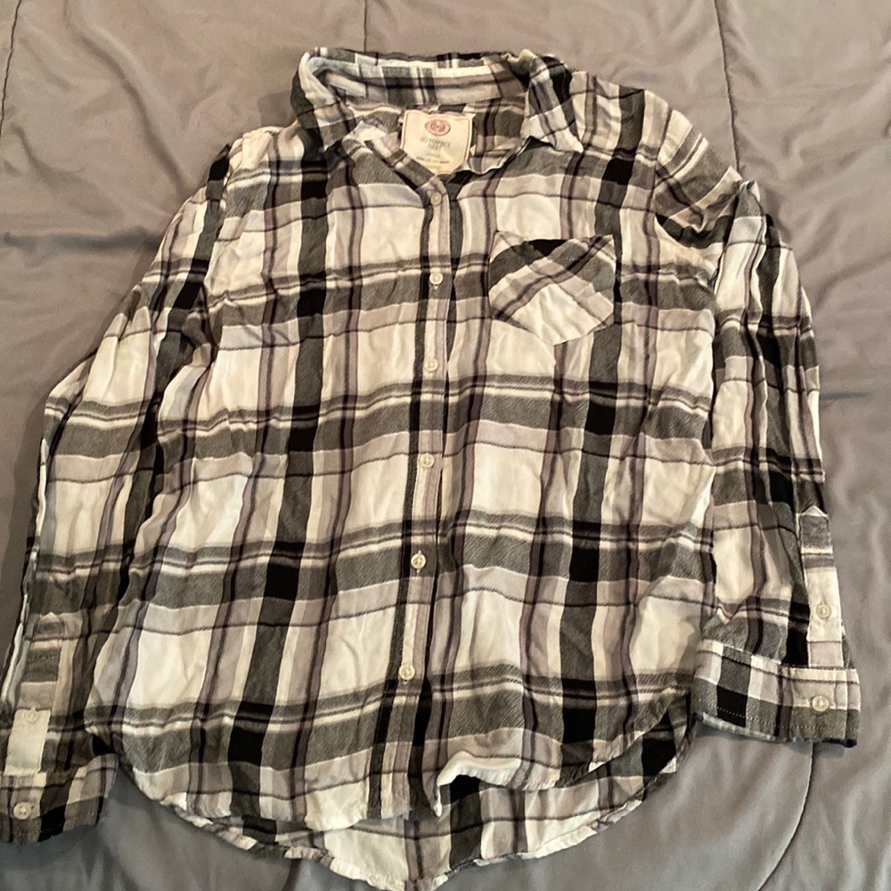 Plaid Button Down